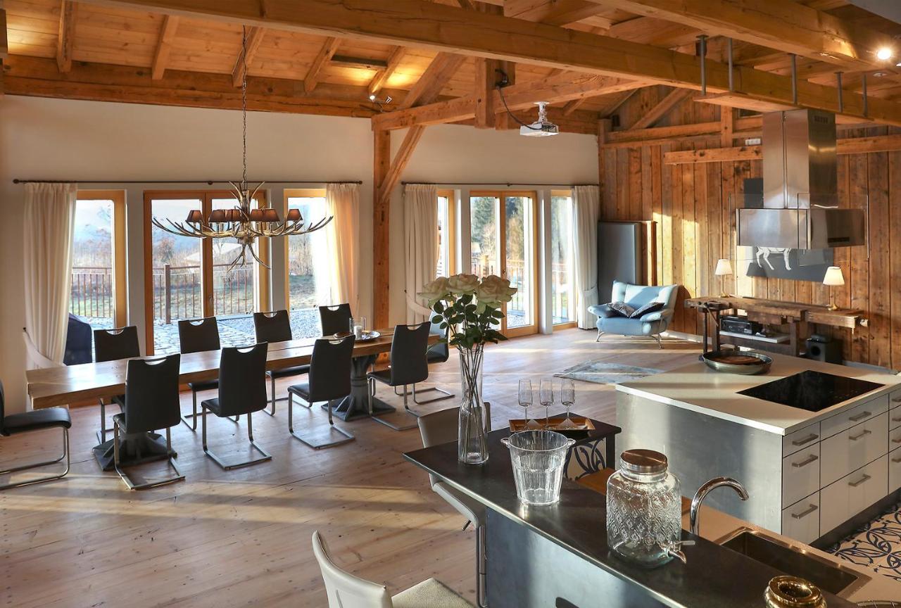 Private Luxury Chalet Siegsdorf Ngoại thất bức ảnh