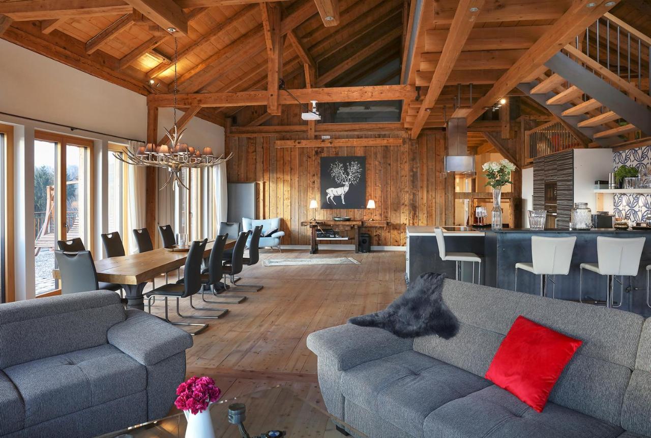 Private Luxury Chalet Siegsdorf Ngoại thất bức ảnh