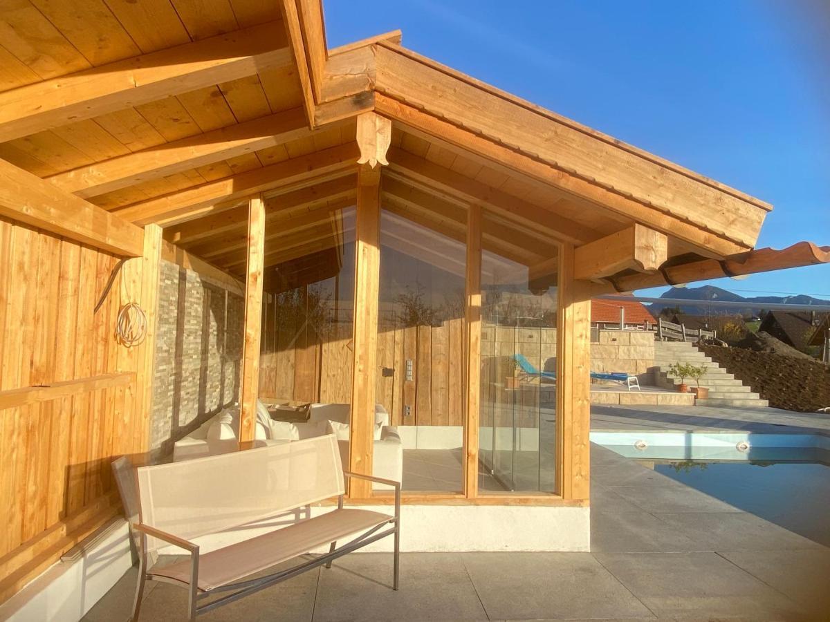 Private Luxury Chalet Siegsdorf Ngoại thất bức ảnh